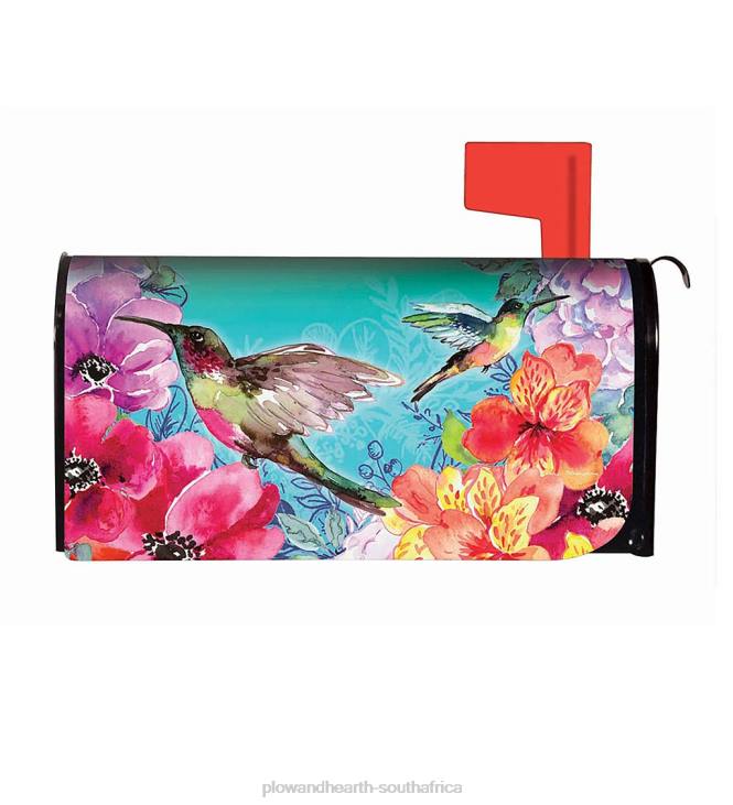 Seasonal & Gifts Plow & Hearth Watercolor Hummingbirds Mailbox Cover NFLB3109