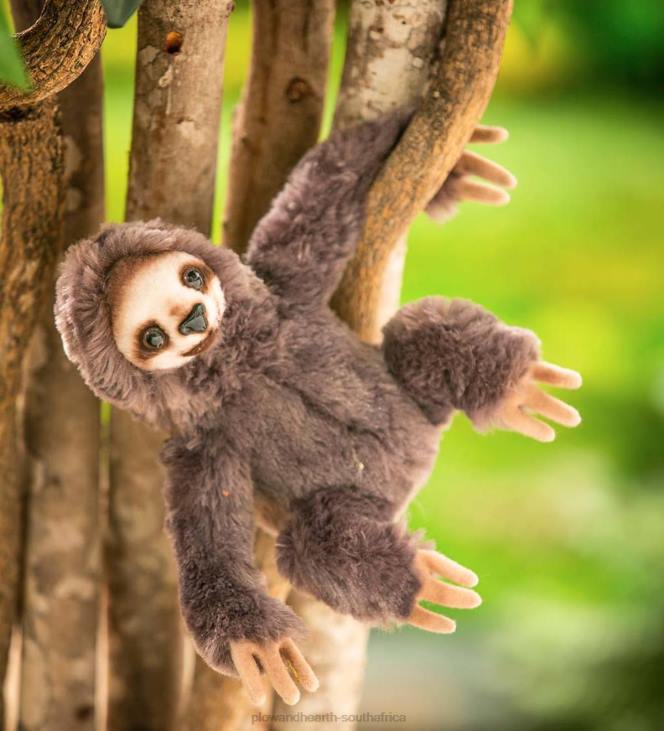 Seasonal & Gifts Plow & Hearth 8Sloth Stuffed Animal NFLB3106