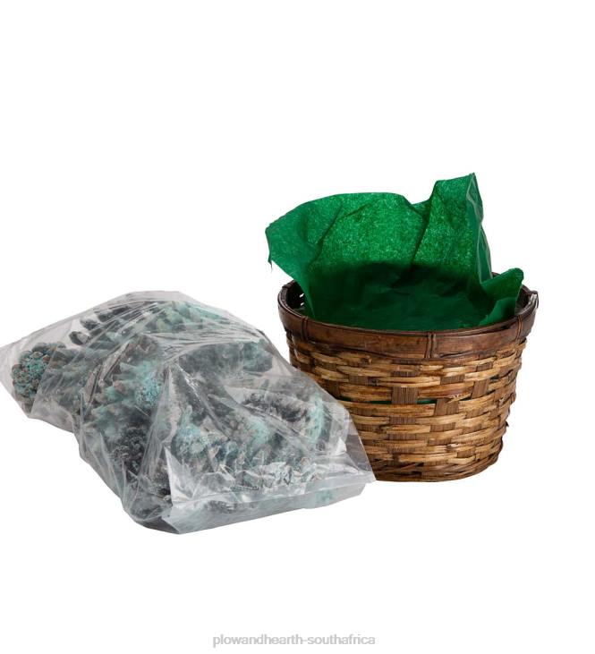 Seasonal & Gifts Plow & Hearth Color-Changing Fireplace Color Cones, 1 lb. in Gift Basket NFLB3252