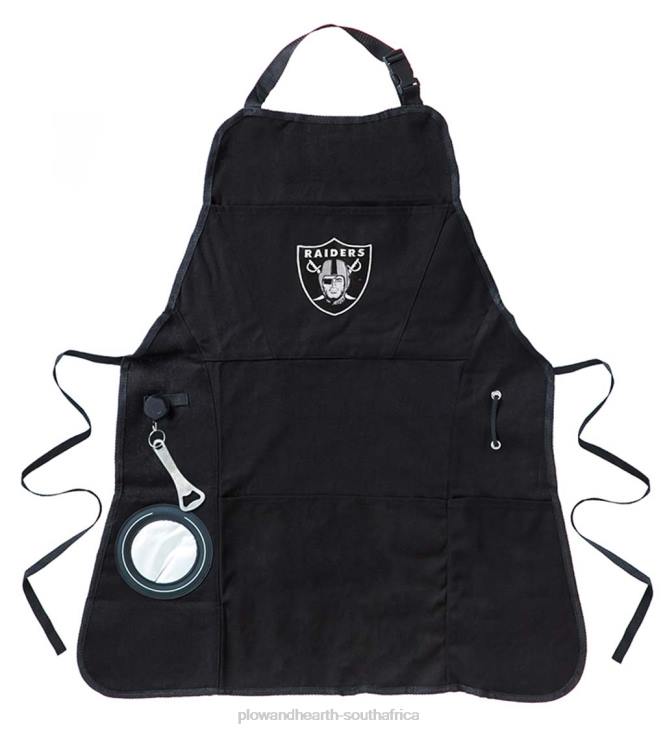 Seasonal & Gifts Plow & Hearth Deluxe Cotton Canvas NFL Team Pride Grilling/Cooking Apron - Chicago Bears NFLB2988