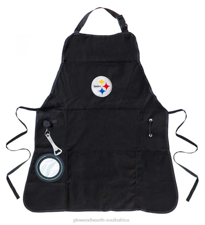 Seasonal & Gifts Plow & Hearth Deluxe Cotton Canvas NFL Team Pride Grilling/Cooking Apron - Chicago Bears NFLB2988