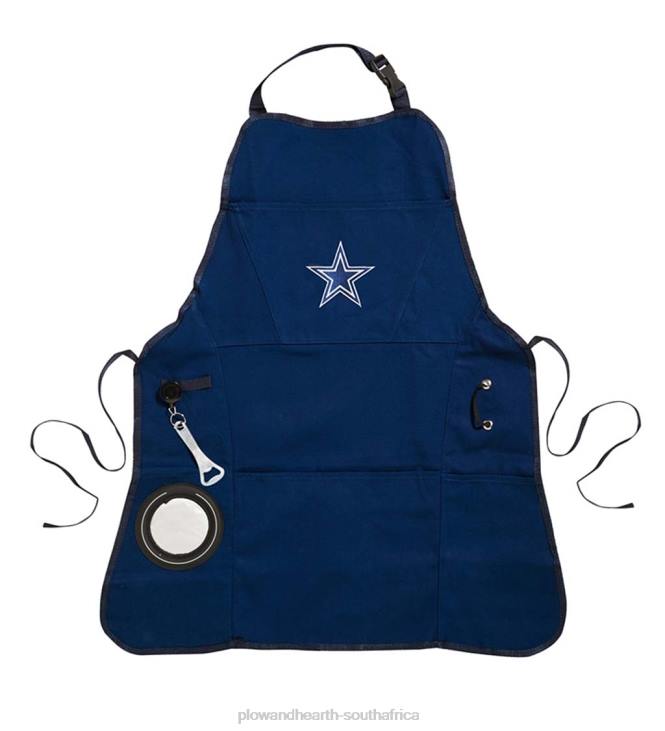 Seasonal & Gifts Plow & Hearth Deluxe Cotton Canvas NFL Team Pride Grilling/Cooking Apron - Chicago Bears NFLB2988