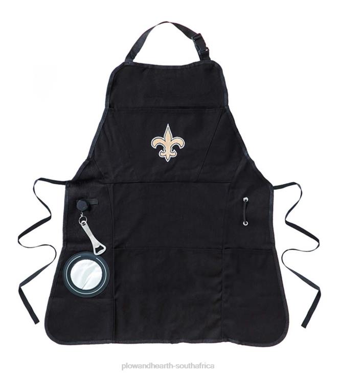 Seasonal & Gifts Plow & Hearth Deluxe Cotton Canvas NFL Team Pride Grilling/Cooking Apron - Chicago Bears NFLB2988
