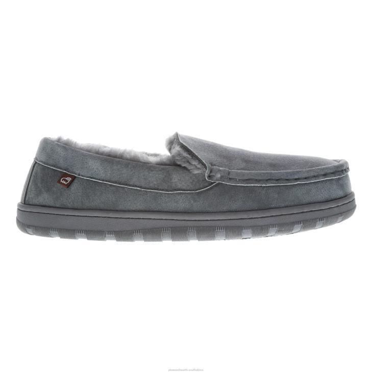 Seasonal & Gifts Plow & Hearth LaMO Men's Suede Harrison Moccasins - Black - Size 7 NFLB3018