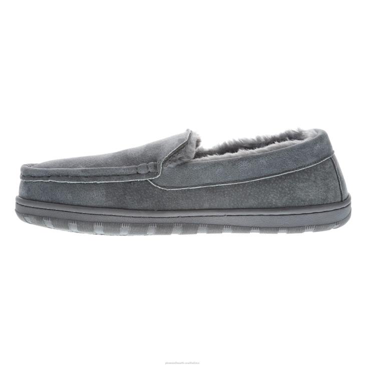 Seasonal & Gifts Plow & Hearth LaMO Men's Suede Harrison Moccasins - Black - Size 7 NFLB3018