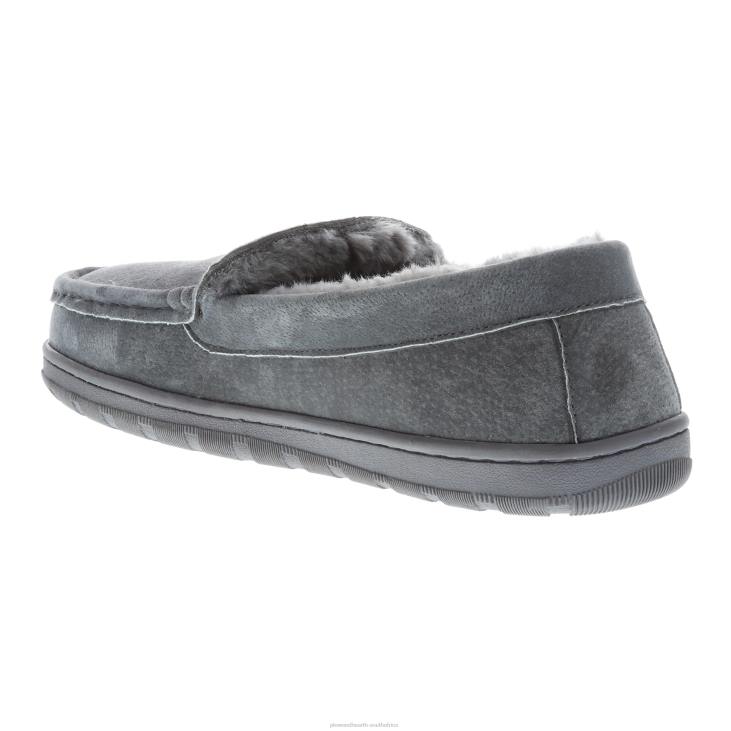 Seasonal & Gifts Plow & Hearth LaMO Men's Suede Harrison Moccasins - Black - Size 7 NFLB3018