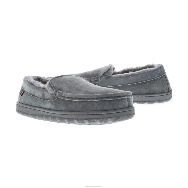 Seasonal & Gifts Plow & Hearth LaMO Men's Suede Harrison Moccasins - Black - Size 7 NFLB3018