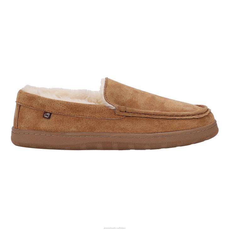 Seasonal & Gifts Plow & Hearth LaMO Men's Suede Harrison Moccasins - Black - Size 7 NFLB3018