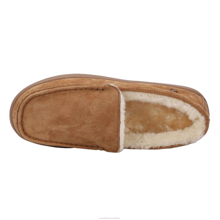 Seasonal & Gifts Plow & Hearth LaMO Men's Suede Harrison Moccasins - Black - Size 7 NFLB3018