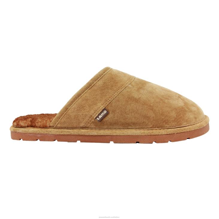 Seasonal & Gifts Plow & Hearth LaMO Men's Suede Scuff Slipper - Chestnut - L NFLB3019