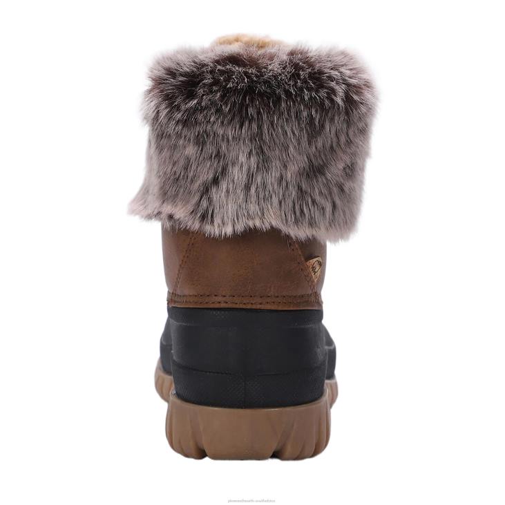 Seasonal & Gifts Plow & Hearth LaMO Women's Brielle Boots - Waxed Chestnut - Size 5 NFLB3040