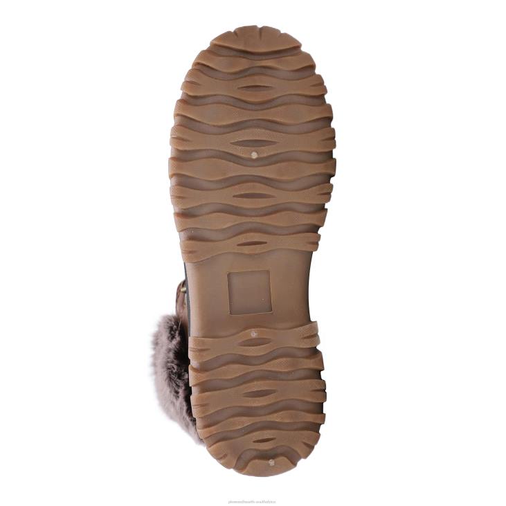 Seasonal & Gifts Plow & Hearth LaMO Women's Brielle Boots - Waxed Chestnut - Size 5 NFLB3040