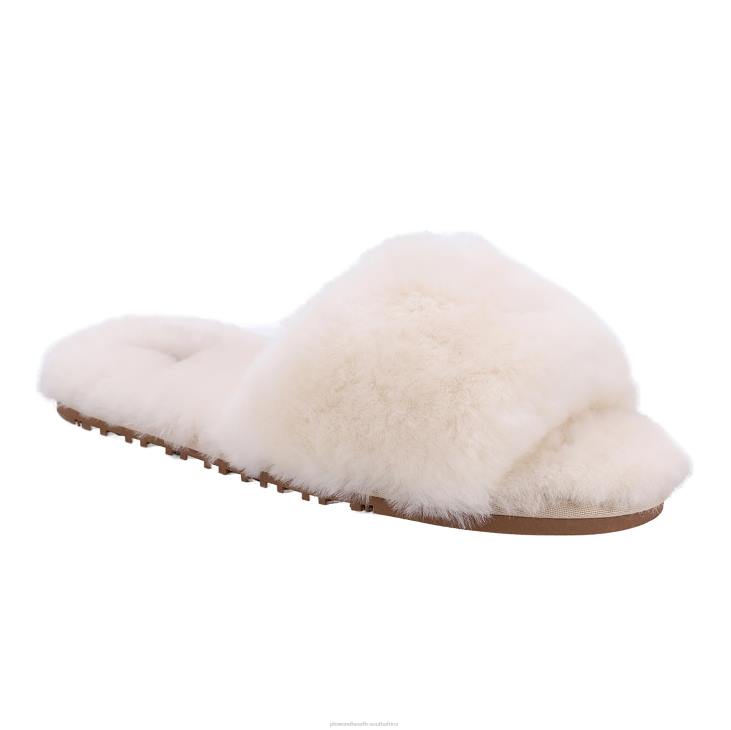 Seasonal & Gifts Plow & Hearth LaMO Women's Naomi Sheepskin Slipper - Cream - M NFLB3057