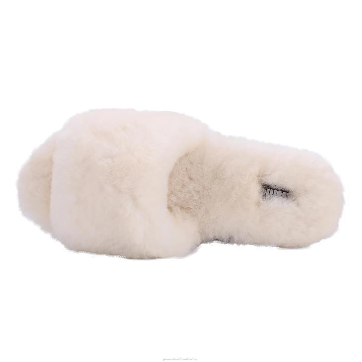 Seasonal & Gifts Plow & Hearth LaMO Women's Naomi Sheepskin Slipper - Cream - M NFLB3057