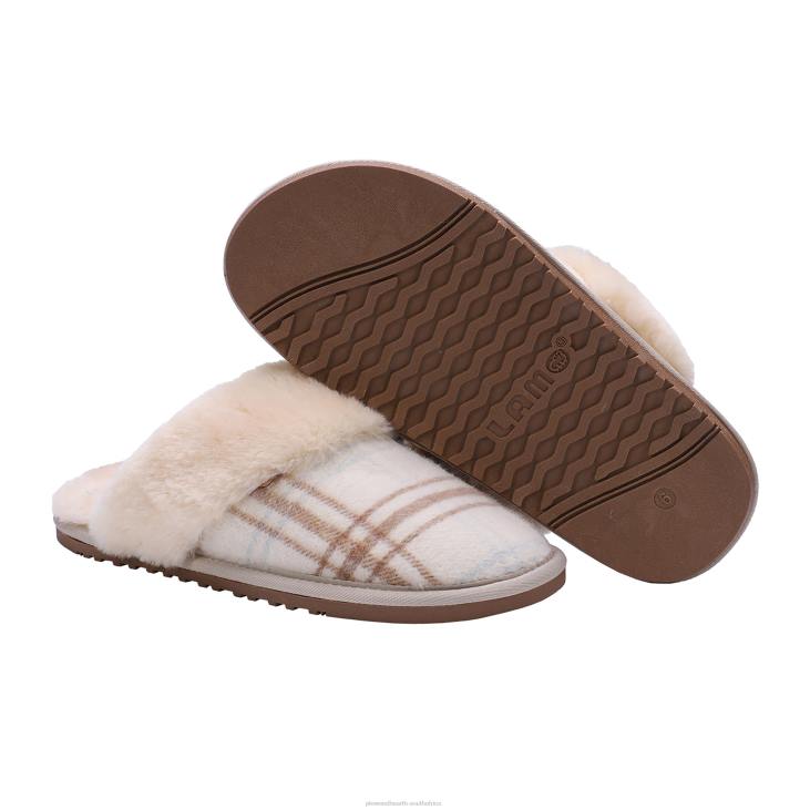 Seasonal & Gifts Plow & Hearth LaMO Women's Suede Scuff Slippers - Waxed Charcoal - L NFLB3023