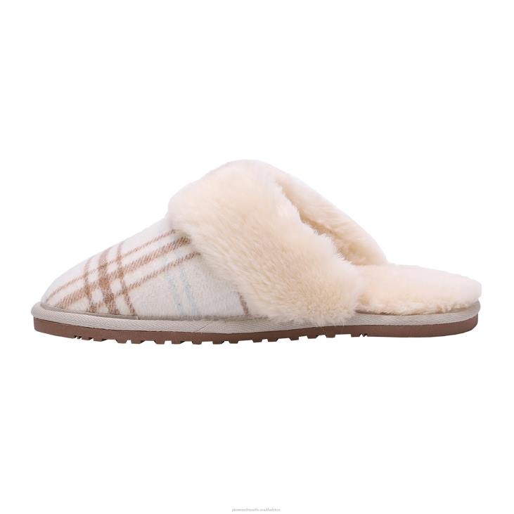 Seasonal & Gifts Plow & Hearth LaMO Women's Suede Scuff Slippers - Waxed Charcoal - L NFLB3023