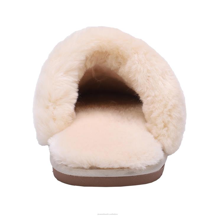 Seasonal & Gifts Plow & Hearth LaMO Women's Suede Scuff Slippers - Waxed Charcoal - L NFLB3023
