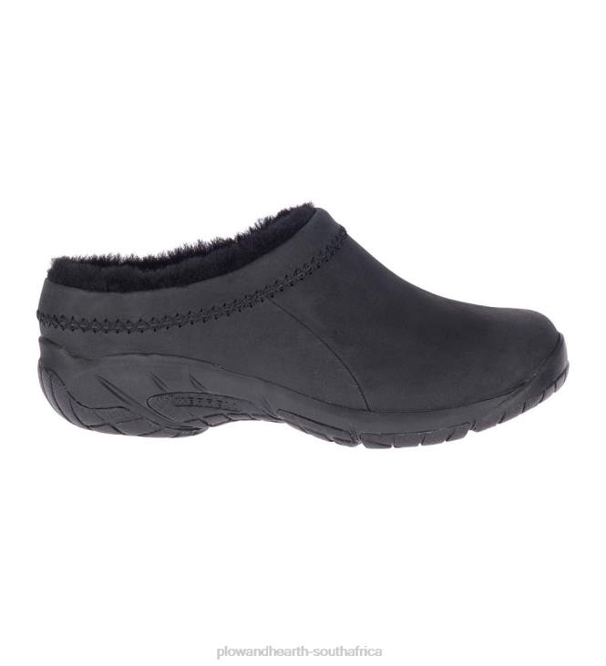 Seasonal & Gifts Plow & Hearth Merrell Encore Ice 4 Slip-On Leather Shoes - Black - Size 11 NFLB3037