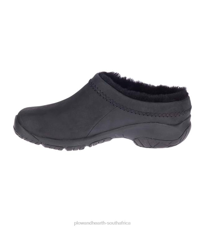 Seasonal & Gifts Plow & Hearth Merrell Encore Ice 4 Slip-On Leather Shoes - Black - Size 11 NFLB3037