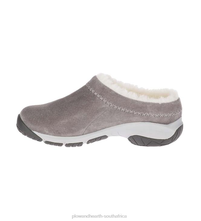 Seasonal & Gifts Plow & Hearth Merrell Encore Ice 4 Slip-On Suede Shoes - Charcoal - Size 8 NFLB2984