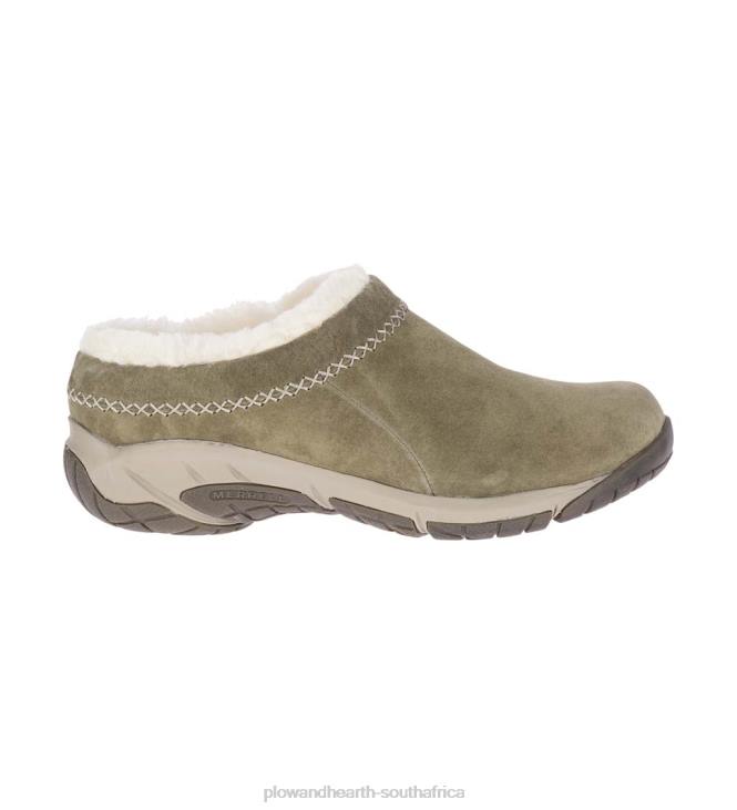 Seasonal & Gifts Plow & Hearth Merrell Encore Ice 4 Slip-On Suede Shoes - Charcoal - Size 8 NFLB2984