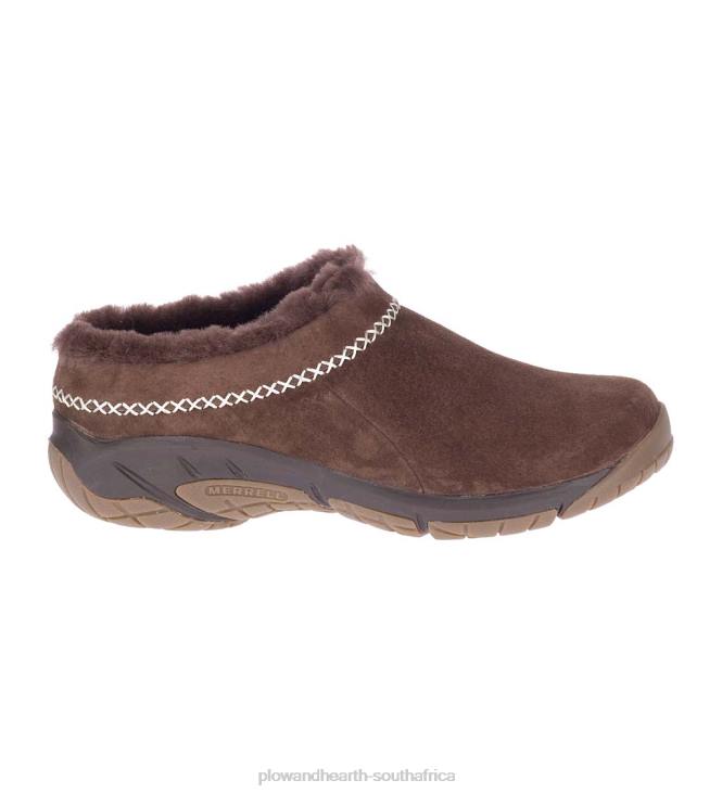 Seasonal & Gifts Plow & Hearth Merrell Encore Ice 4 Slip-On Suede Shoes - Charcoal - Size 8 NFLB2984