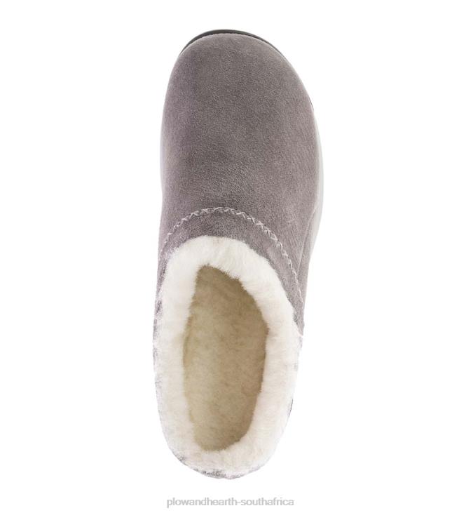 Seasonal & Gifts Plow & Hearth Merrell Encore Ice 4 Slip-On Suede Shoes - Charcoal - Size 8 NFLB2984