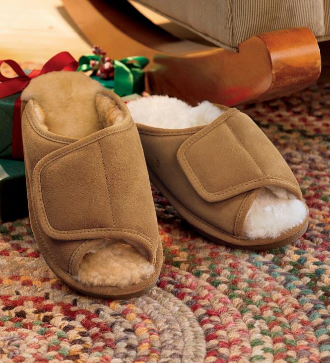 Seasonal & Gifts Plow & Hearth Side Wrap Slippers NFLB2985