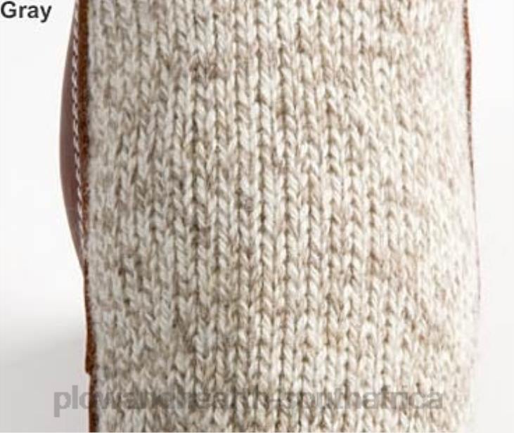 Seasonal & Gifts Plow & Hearth The Original Acorn Slipper Sock - Charcoal - XX-Small NFLB3066