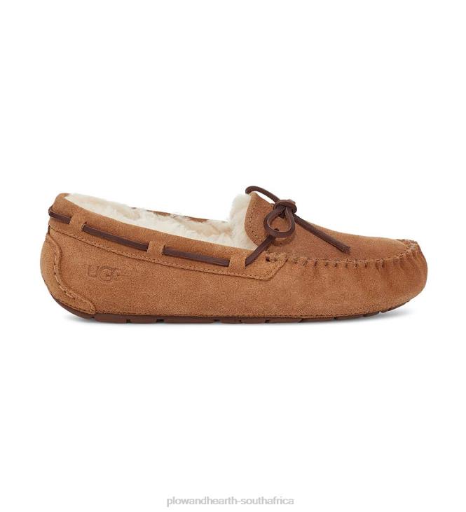 Seasonal & Gifts Plow & Hearth UGG Dakota Women's Suede Moccasin Slippers - Black - Size 6 NFLB3058