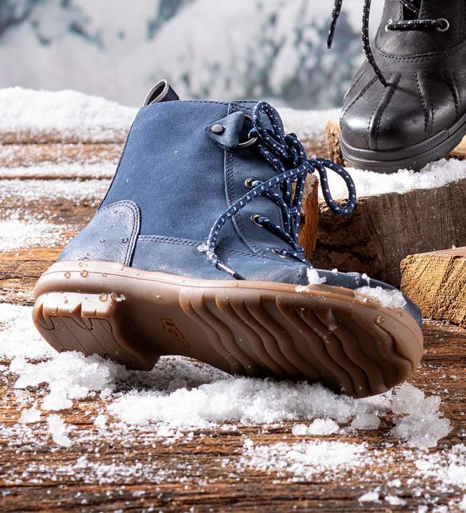 Seasonal & Gifts Plow & Hearth UGG Hapsburg Waterproof Duck Boots - Navy - Size 9 NFLB3054