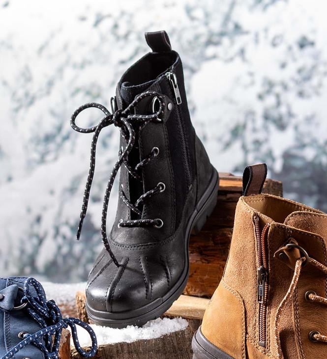 Seasonal & Gifts Plow & Hearth UGG Hapsburg Waterproof Duck Boots - Navy - Size 9 NFLB3054
