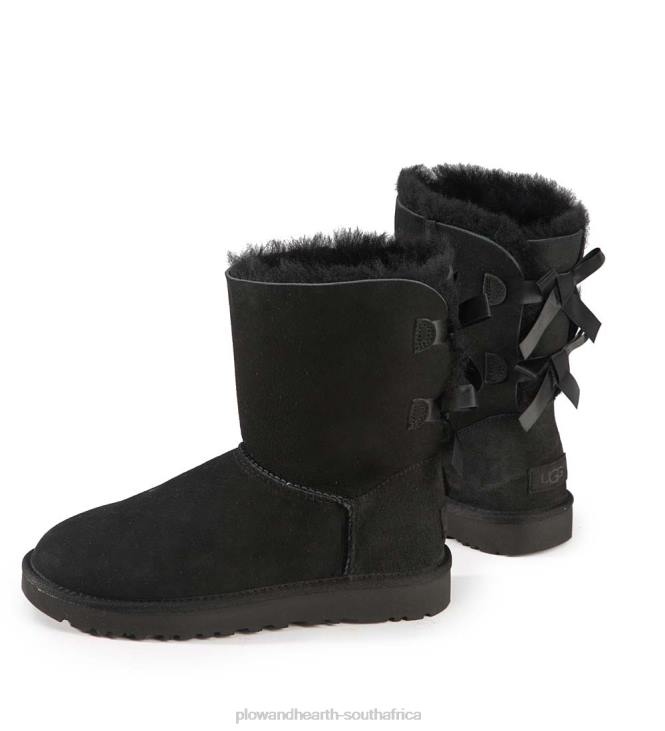 Seasonal & Gifts Plow & Hearth UGG Women's Bailey Bow II Boot - Black - Size 11 NFLB3068