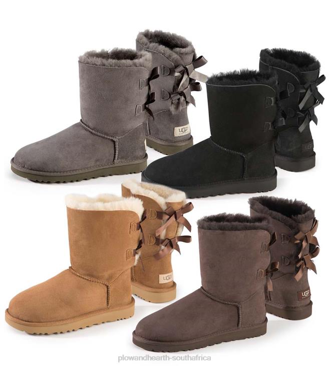 Seasonal & Gifts Plow & Hearth UGG Women's Bailey Bow II Boot - Black - Size 11 NFLB3068