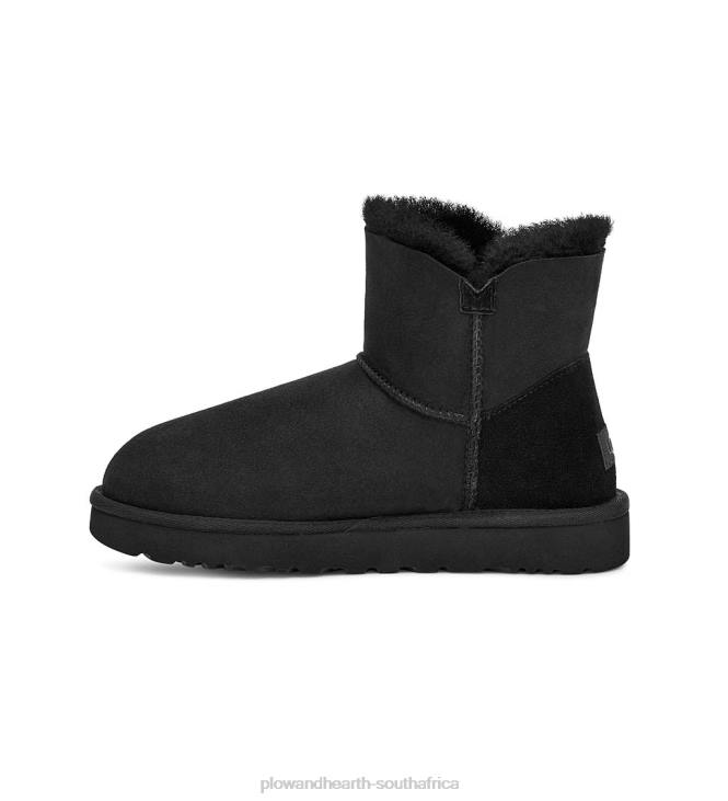 Seasonal & Gifts Plow & Hearth UGG Women's Mini Bailey Button II Boots - Black - Size 10 NFLB3064