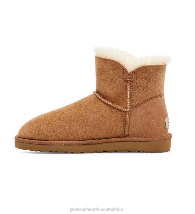 Seasonal & Gifts Plow & Hearth UGG Women's Mini Bailey Button II Boots - Black - Size 10 NFLB3064