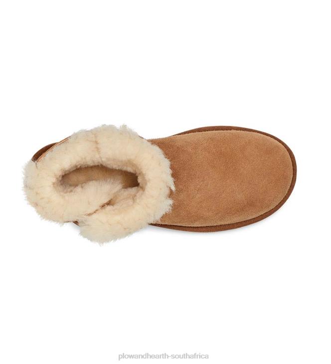 Seasonal & Gifts Plow & Hearth UGG Women's Mini Bailey Button II Boots - Black - Size 10 NFLB3064