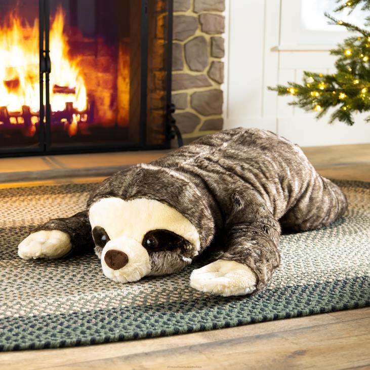 Seasonal & Gifts Plow & Hearth Sloth Oversized Plush Cuddle Animal Body Pillow NFLB3079