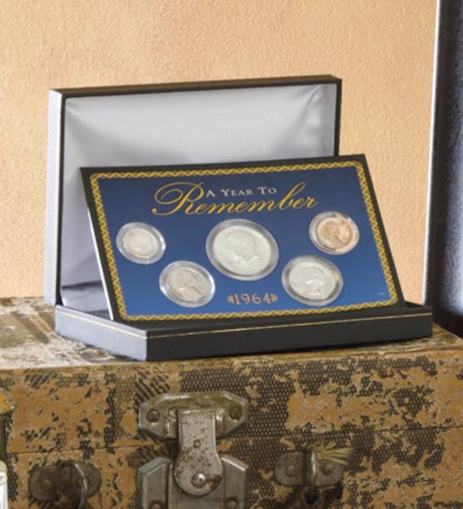 Seasonal & Gifts Plow & Hearth A Year To Remember Coin Set, 1934-1964 NFLB3088