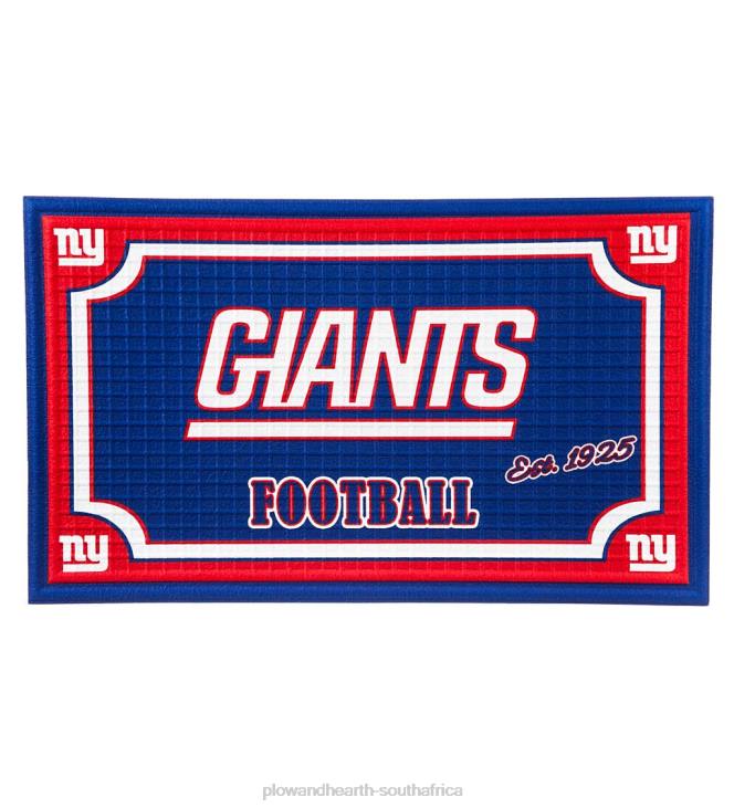 Seasonal & Gifts Plow & Hearth Indoor/Outdoor NFL Team Pride Embossed Doormat - Houston Texans NFLB3091