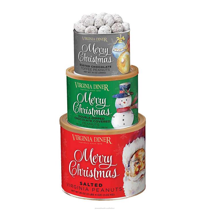 Seasonal & Gifts Plow & Hearth Virginia Peanuts Christmas Tree Gift Tower NFLB3032