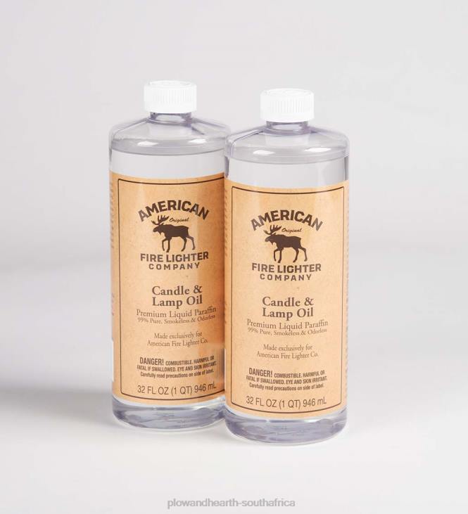 Seasonal & Gifts Plow & Hearth American Fire Lighter Kit With Clean-Burning Lamp Oil NFLB3076