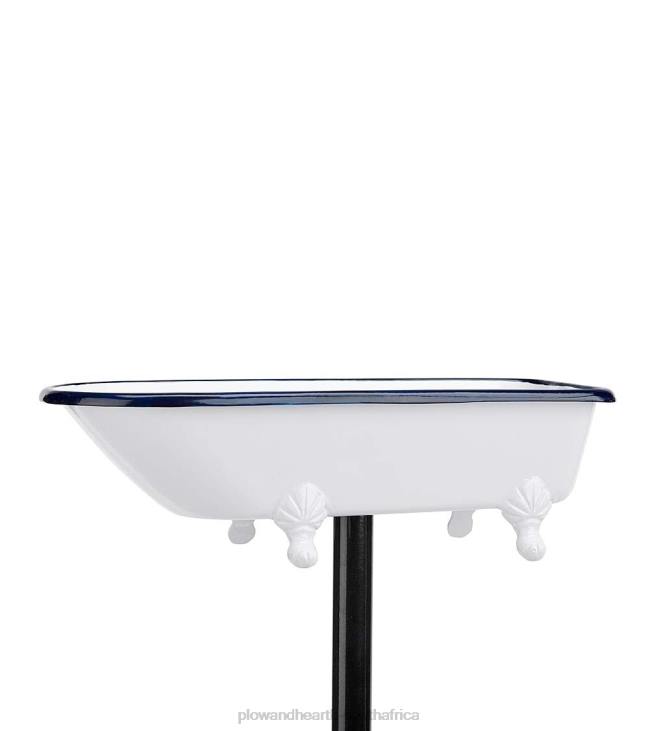 Yard & Garden Plow & Hearth Splish Splash Birdbath, Brass With White Finish - White NFLB847