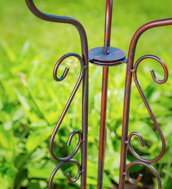 Yard & Garden Plow & Hearth Tripod Scroll Birdbath Stand NFLB839