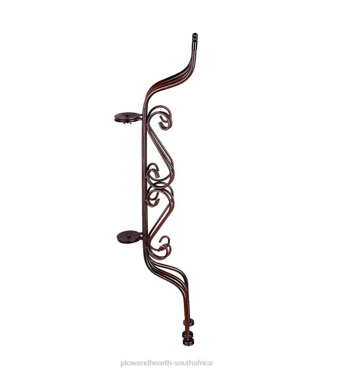 Yard & Garden Plow & Hearth Tripod Scroll Birdbath Stand NFLB839