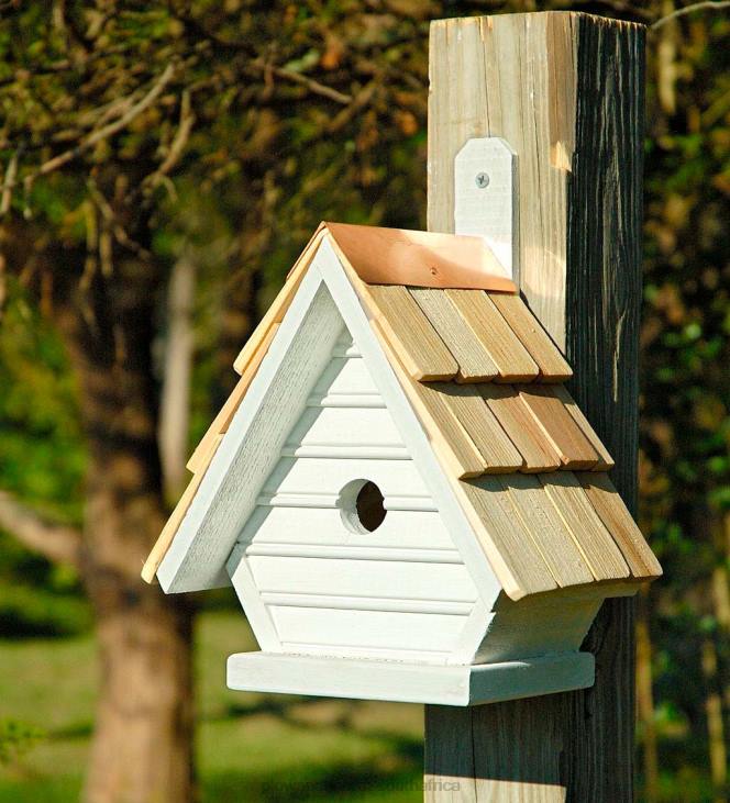 Yard & Garden Plow & Hearth Chic Chick Birdhouse - Blueberry NFLB866