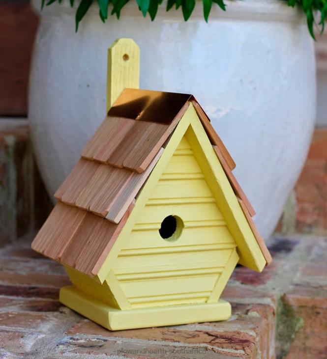 Yard & Garden Plow & Hearth Chic Chick Birdhouse - Blueberry NFLB866