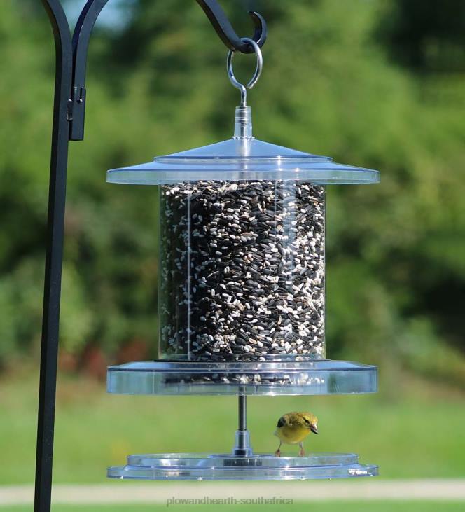 Yard & Garden Plow & Hearth All-Weather 4-Quart Clear Feeder NFLB808