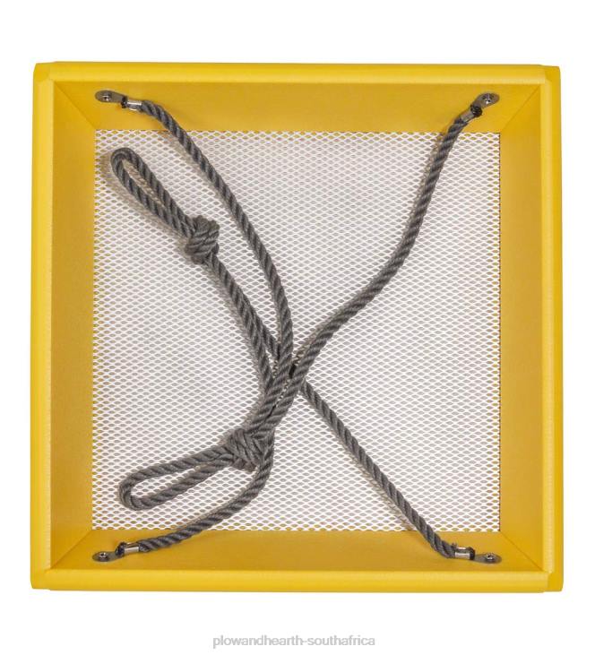 Yard & Garden Plow & Hearth Colored Recycled Poly-Lumber Hanging Tray Bird Feeder - Blue NFLB757