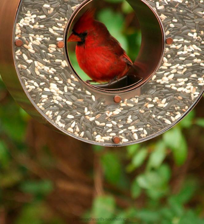 Yard & Garden Plow & Hearth Copper Tear Drop Bird Feeder NFLB799